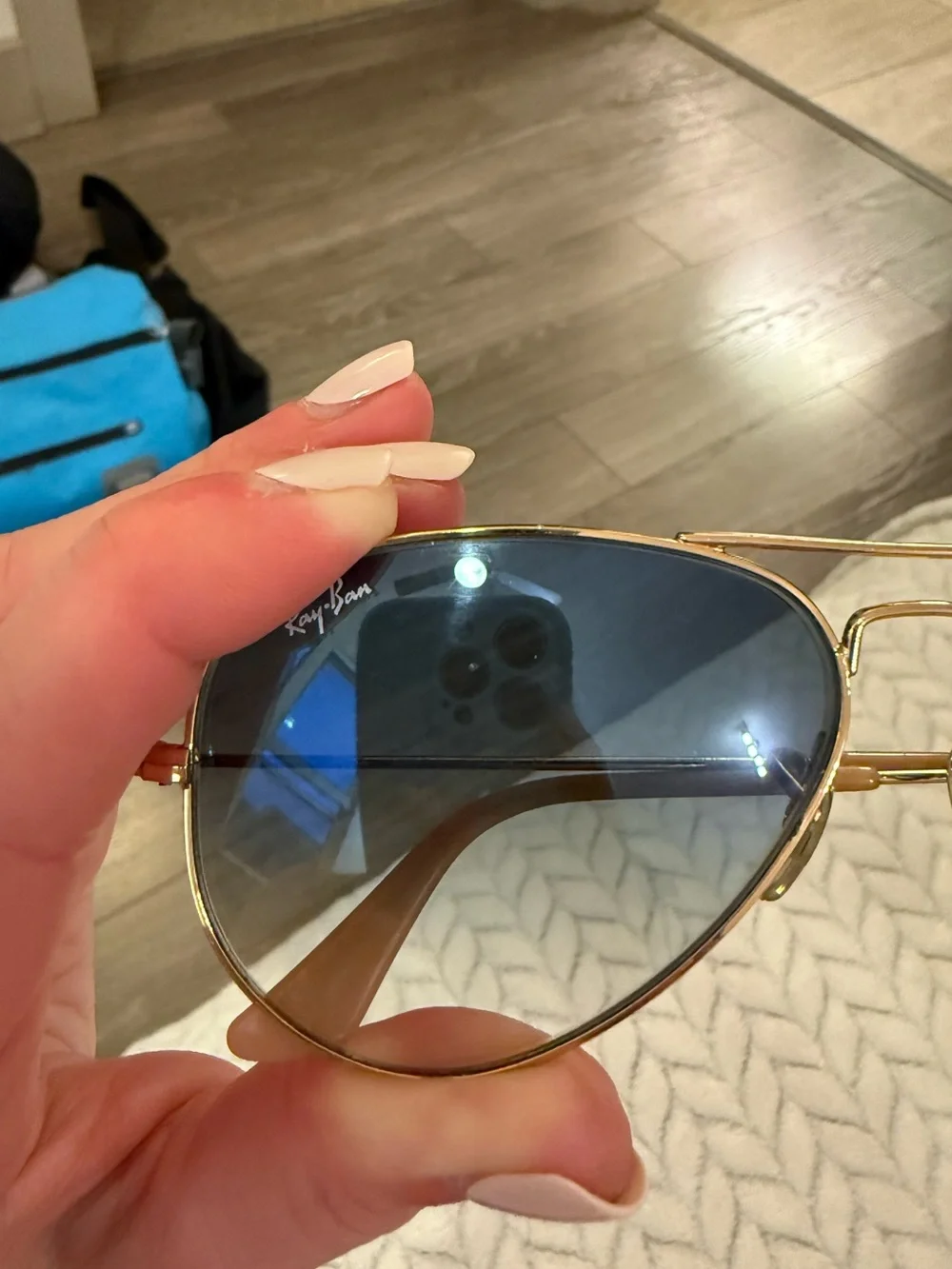 Ray ban aviator kids size